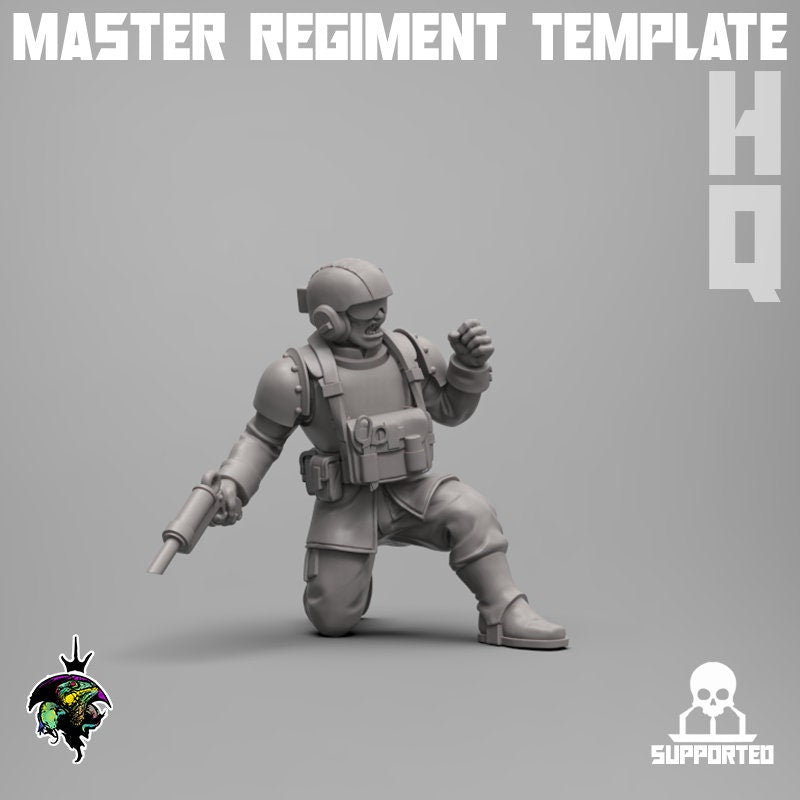 MRT Command Squad Upgrade Set - Reptilian Overlords (Custom Order) - product image 7 of 10