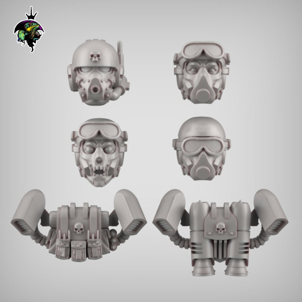 MRT Jump Troops Upgrade Set - Reptilian Overlords (Custom Order) - product image