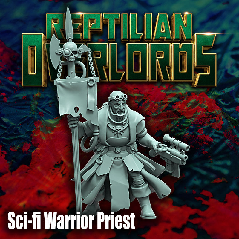 Sci-Fi Warrior Priest - Reptilian Overlords (Custom Order) - product image 1 of 3
