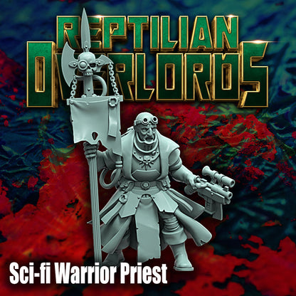 Sci-Fi Warrior Priest - Reptilian Overlords (Custom Order) - product image 1 of 3