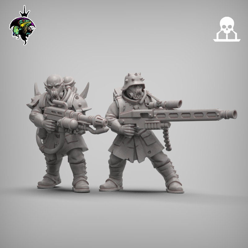 Heretic Special Weapons x2 Reptilian Overlords (Custom Order) - product image 1 of 2