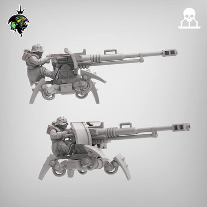 Heretic Heavy Weapon Teams x3 - Reptilian Overlords (Custom Order)