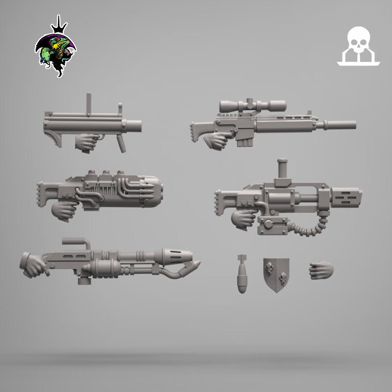 SpaceNaz- Special Weapons Reptilian Overlords (Custom Order) - product image 7 of 7