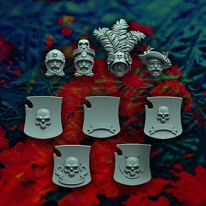 HRE Landsknecht Command x3 - Reptilian Overlords (Custom Order) - product image 3 of 7