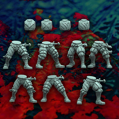 HRE Landsknecht Handgunners and Crossbowmen x10 - Reptilian Overlords (Custom Order) - product image 6 of 6