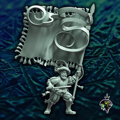 HRE - Landsknecht Spearmen and Halberdiers x10 - Reptilian Overlords (Custom Order)