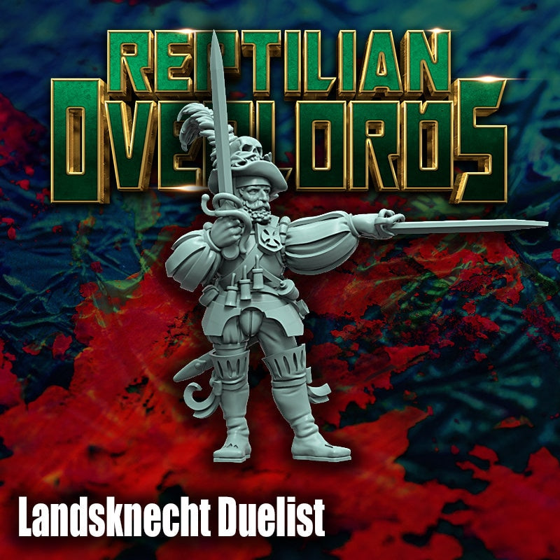 HRE Landsknecht Duelist - Reptilian Overlords (Custom Order) - product image 4 of 5