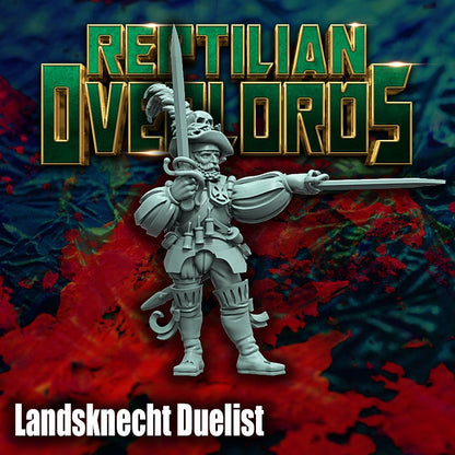 HRE Landsknecht Duelist - Reptilian Overlords (Custom Order) - product image 4 of 5