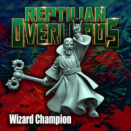 HRE Wizard Champion - Reptilian Overlords (Custom Order) - product image 1 of 3