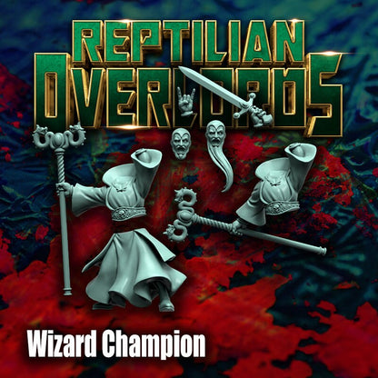 HRE Wizard Champion - Reptilian Overlords (Custom Order) - product image 3 of 3