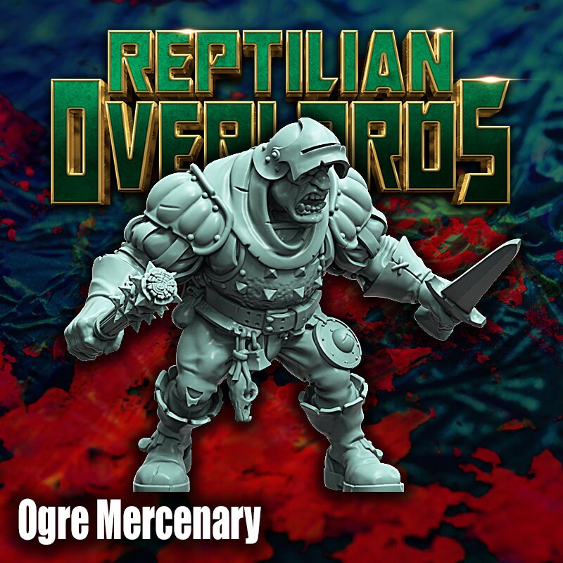 HRE Ogre Mercenary - Reptilian Overlords (Custom Order) - product image 6 of 6
