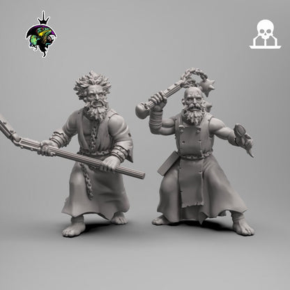 Fantasy Priests and Penitents x10 - Reptilian Overlords (Custom Order) - product image 6 of 10