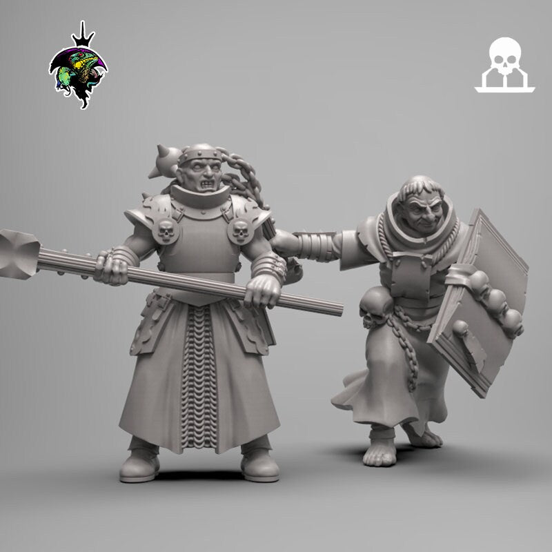 Fantasy Priests and Penitents x10 - Reptilian Overlords (Custom Order) - product image 4 of 10