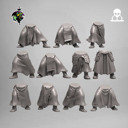 Fantasy Priests and Penitents x10 - Reptilian Overlords (Custom Order) - product image 10 of 10