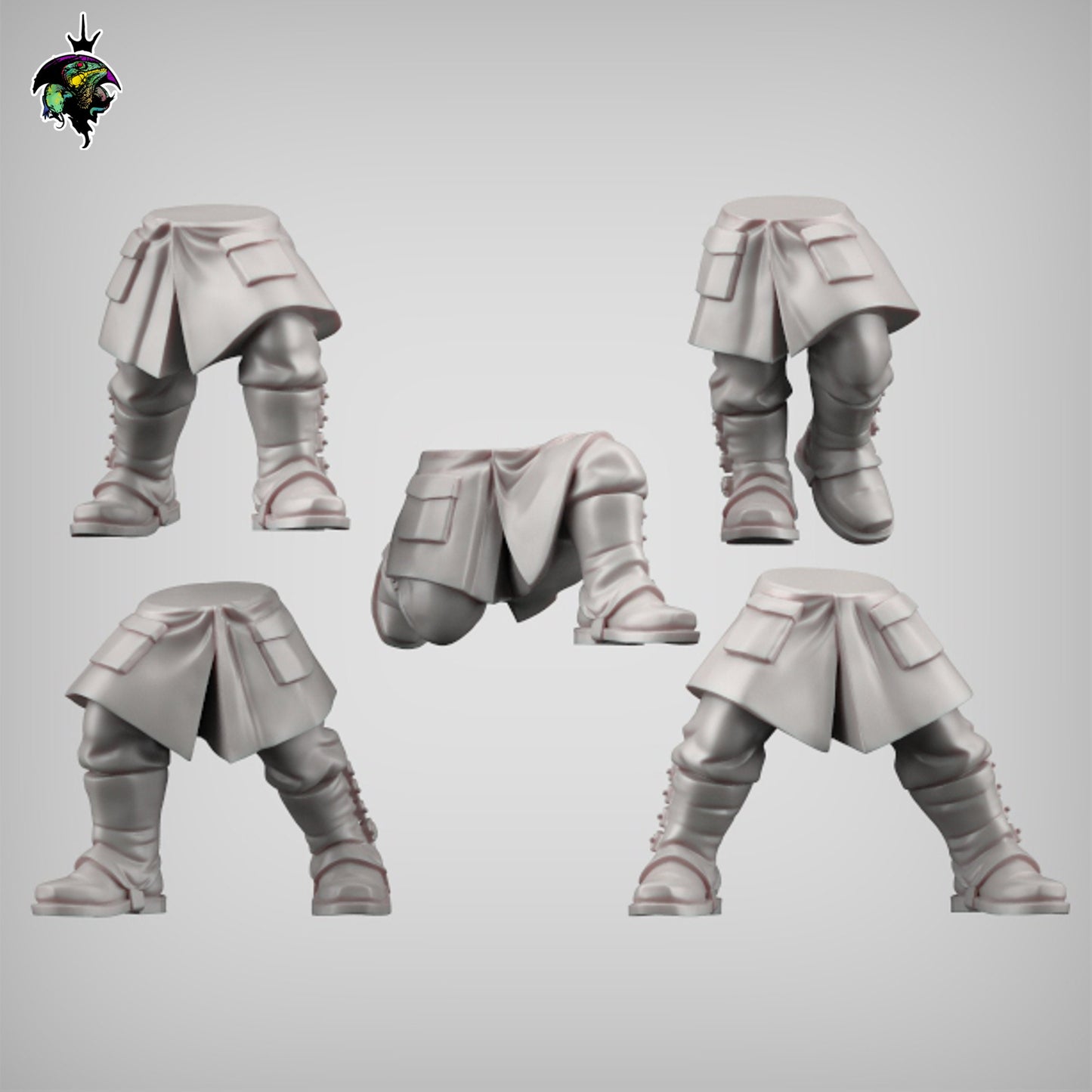MRT Medium Coat Legs Set x10 - Reptilian Overlords (Custom Order) - product image