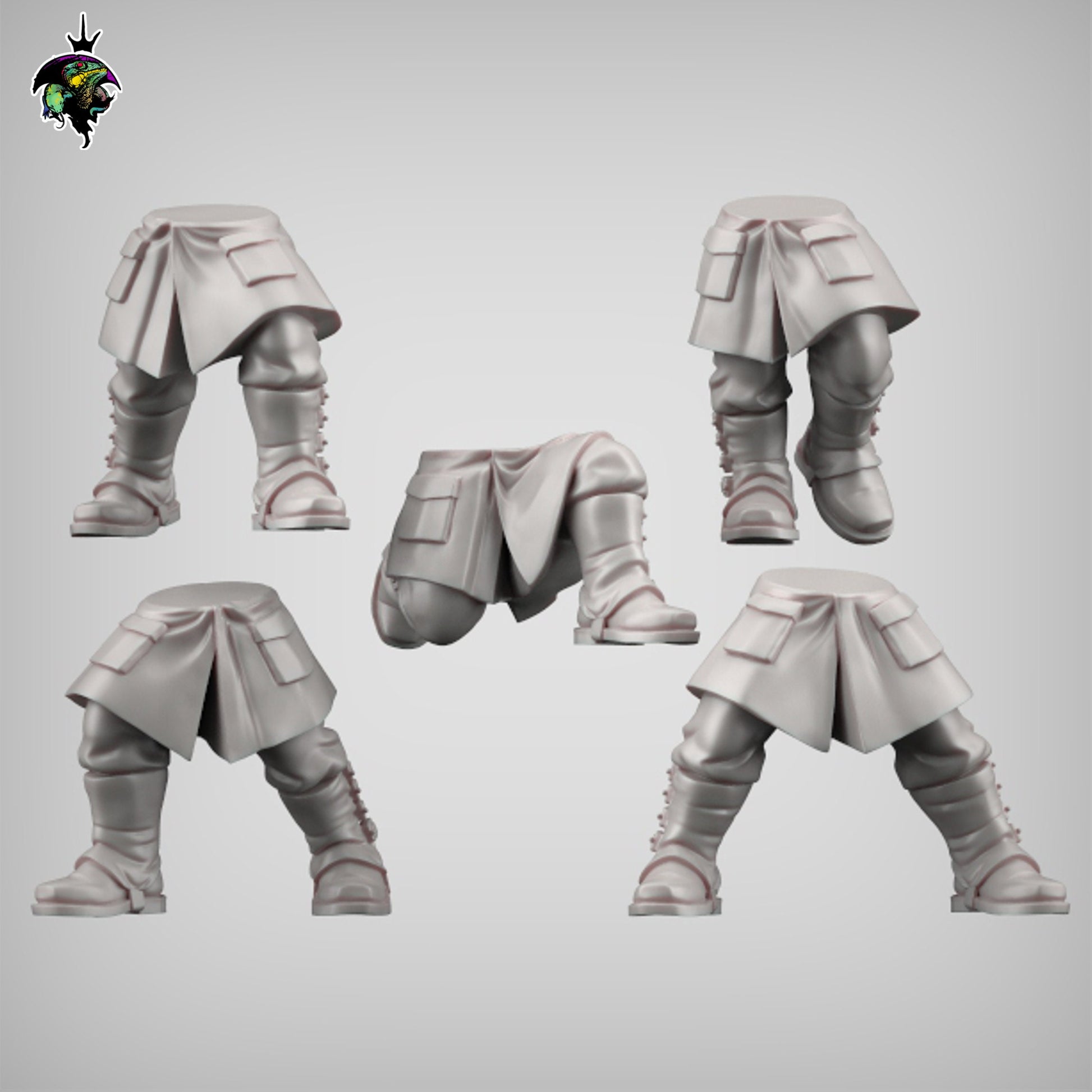 MRT Medium Coat Legs Set x10 - Reptilian Overlords (Custom Order) - product image