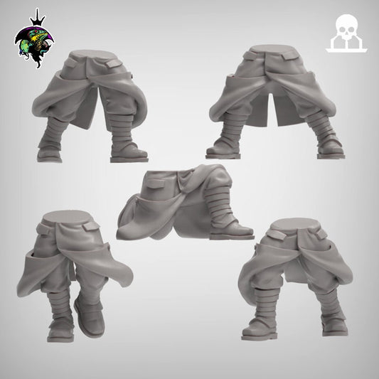 MRT Long Coat Legs Set x10 - Reptilian Overlords (Custom Order) - product image