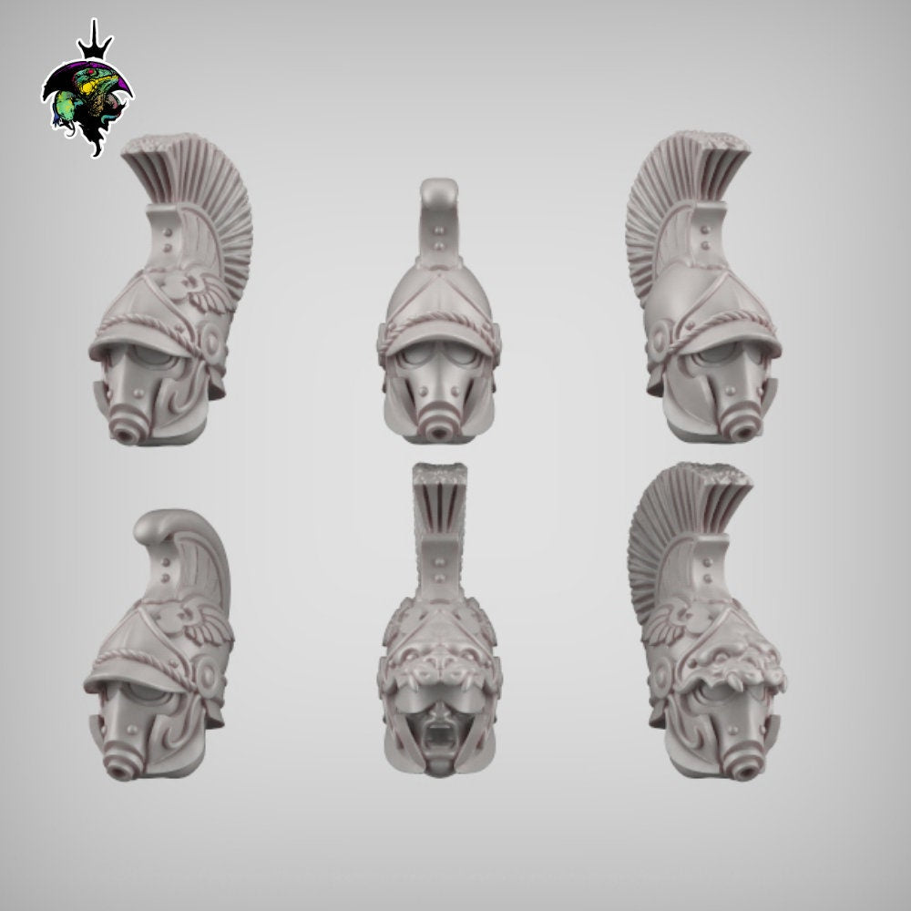 MRT Heads Set Dragoons - Reptilian Overlords (Custom Order) - product image