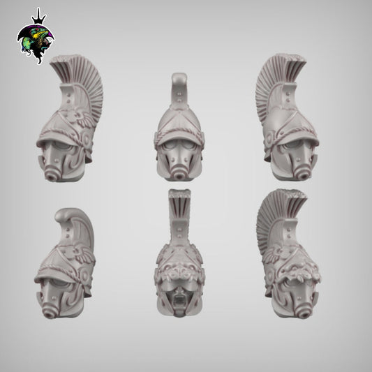 MRT Heads Set Dragoons - Reptilian Overlords (Custom Order) - product image