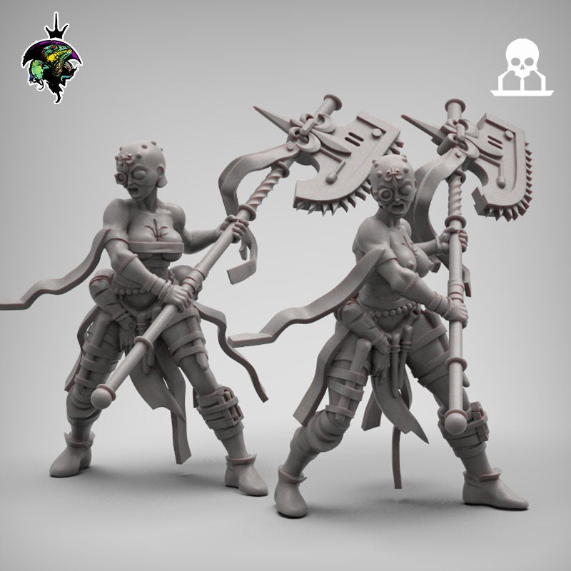 Choppy Zealots Squad x10 Reptilian Overlords (Custom Order) - product image 3 of 6