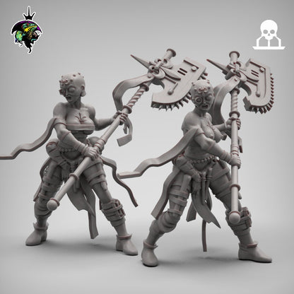 Choppy Zealots Squad x10 Reptilian Overlords (Custom Order) - product image 3 of 6