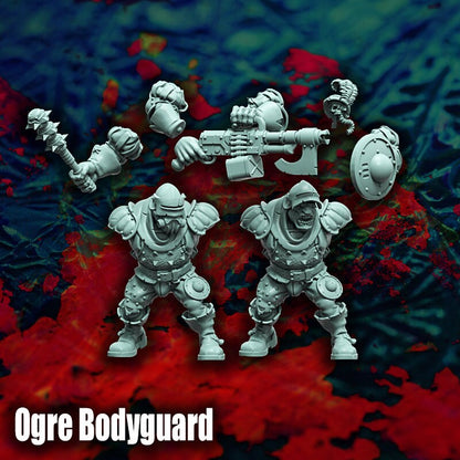 Ogre Bodyguard - Reptilian Overlords (Custom Order)