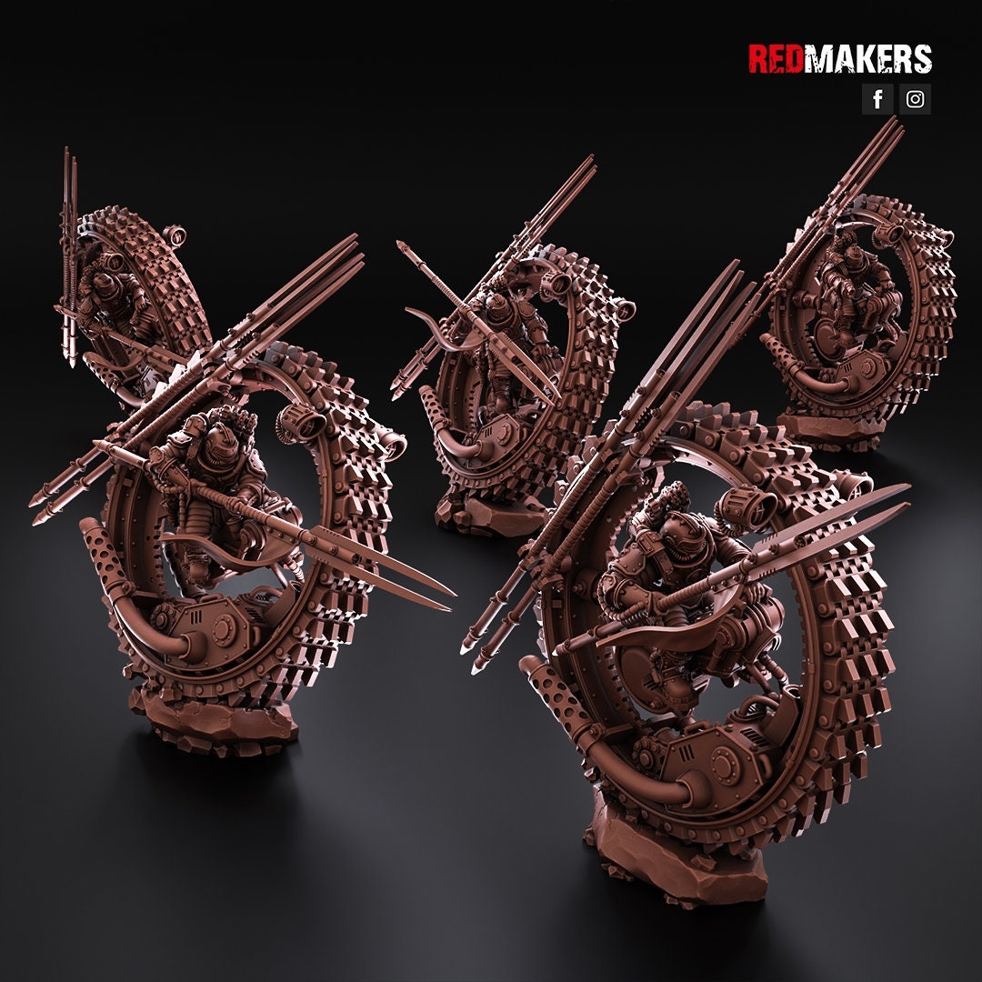 Red Makers Solar Guard Riders of the Imperial Force x5 (Custom Order) - product image 1 of 3