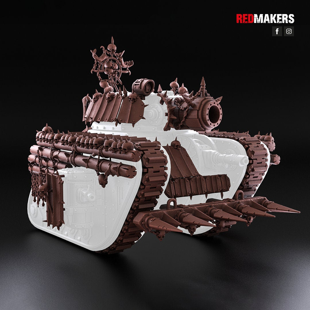 Red Makers Renegade Conversion Set for Legendary Battle Tank – Heretics (Custom Order) - product image 4 of 10