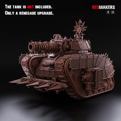 Red Makers Renegade Conversion Set for Legendary Battle Tank – Heretics (Custom Order) - product image 8 of 10