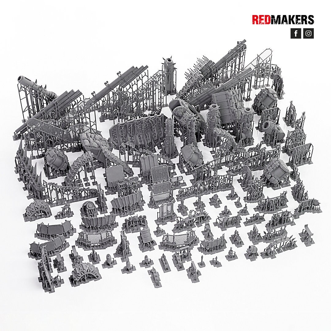 Red Makers Renegade Conversion Set for Legendary Battle Tank – Heretics (Custom Order) - product image 7 of 10