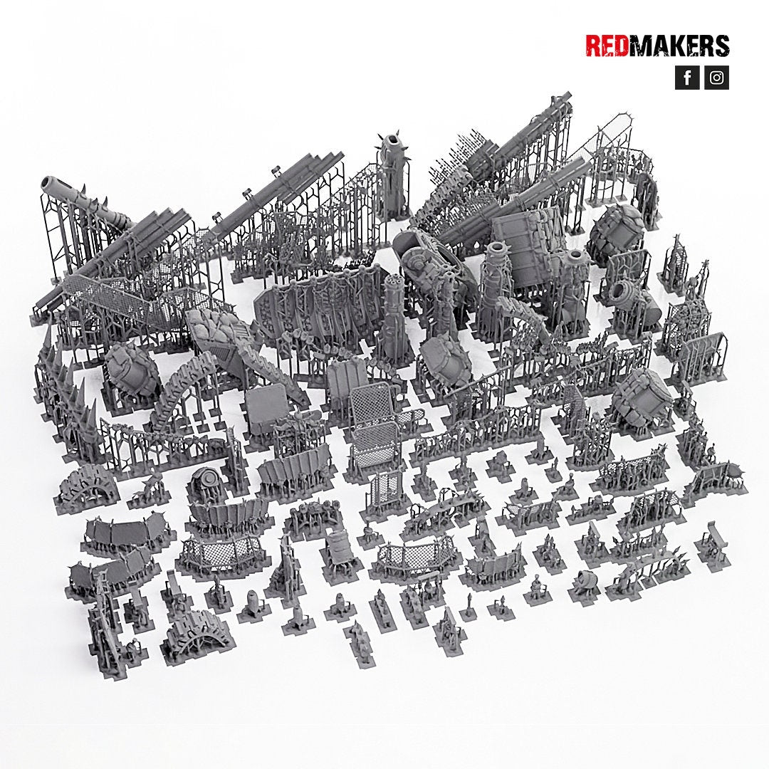 Red Makers Renegade Conversion Set for Legendary Battle Tank – Heretics (Custom Order) - product image 7 of 10