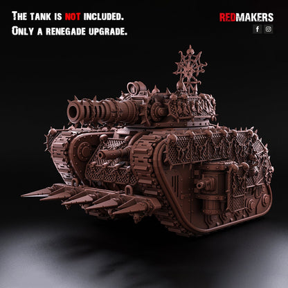 Red Makers Renegade Conversion Set for Legendary Battle Tank – Heretics (Custom Order) - product image 9 of 10