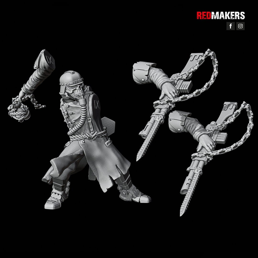 Red Makers Renegade Death Squad x10 - Heretics (Custom Order) - product image 3 of 10