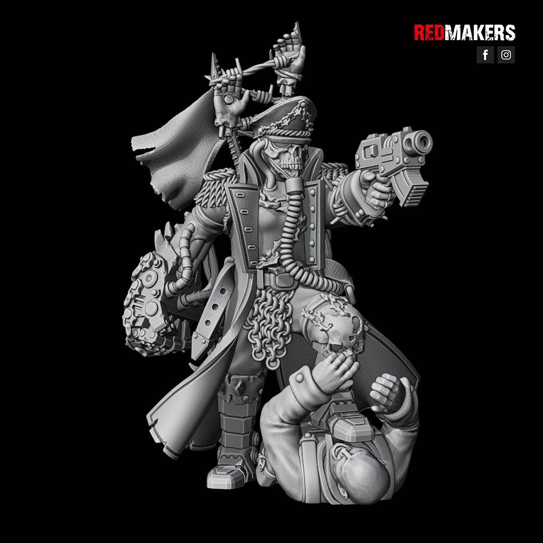 Red Makers Renegade Death Squad Commissar - Heretics (Custom Order) - product image 2 of 5