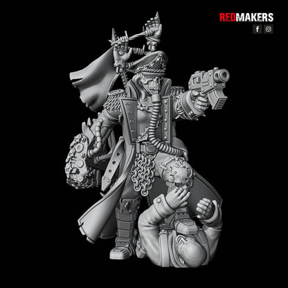 Red Makers Renegade Death Squad Commissar - Heretics (Custom Order) - product image 2 of 5