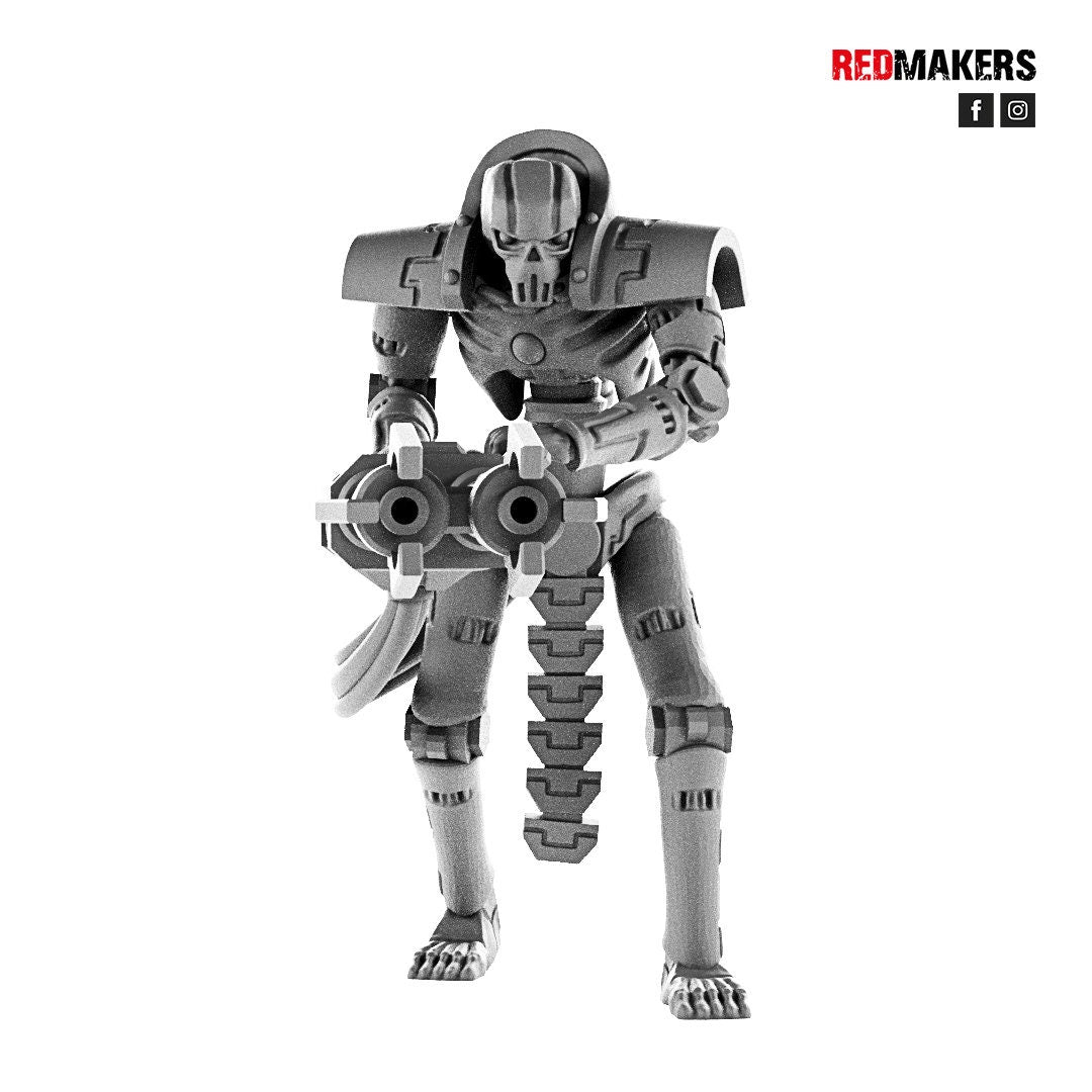 Red Makers Immortal Robots - Tomb World x5 (Custom Order) - product image 2 of 8