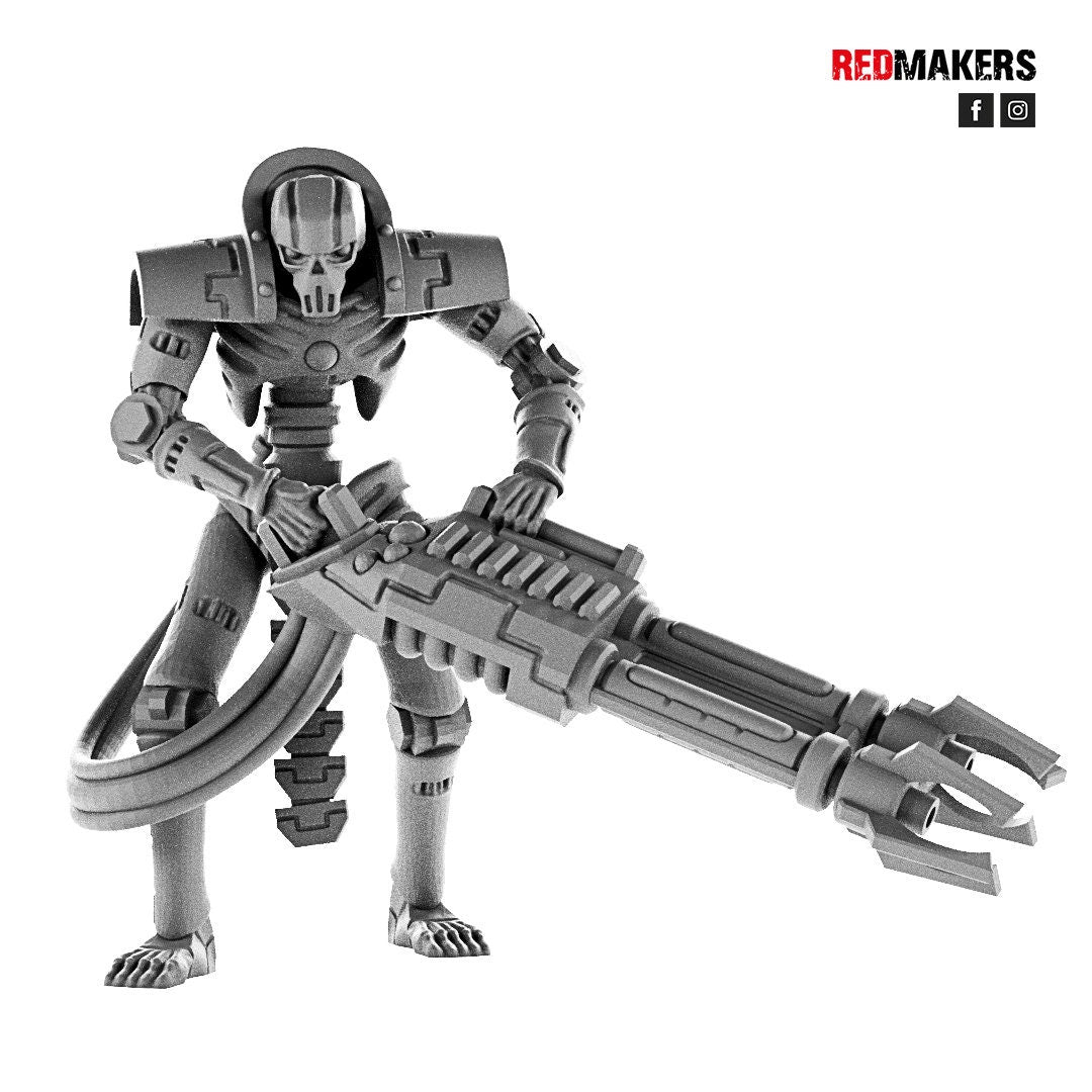 Red Makers Immortal Robots - Tomb World x5 (Custom Order) - product image 6 of 8