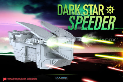 Legion Dark Star Speeder (Custom Order) - product image 1 of 4