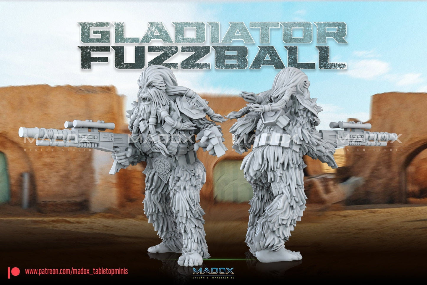 Legion Gladiator Fuzzball (Custom Order) - product image 2 of 3