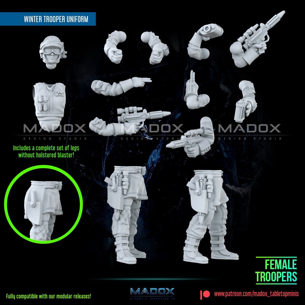 Legion Dish Heavy Cannon (Custom Order) - product image 3 of 5