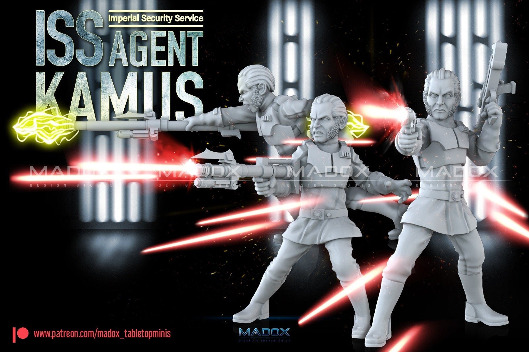 Legion ISS Agent Kamus (Custom Order) - product image 1 of 5