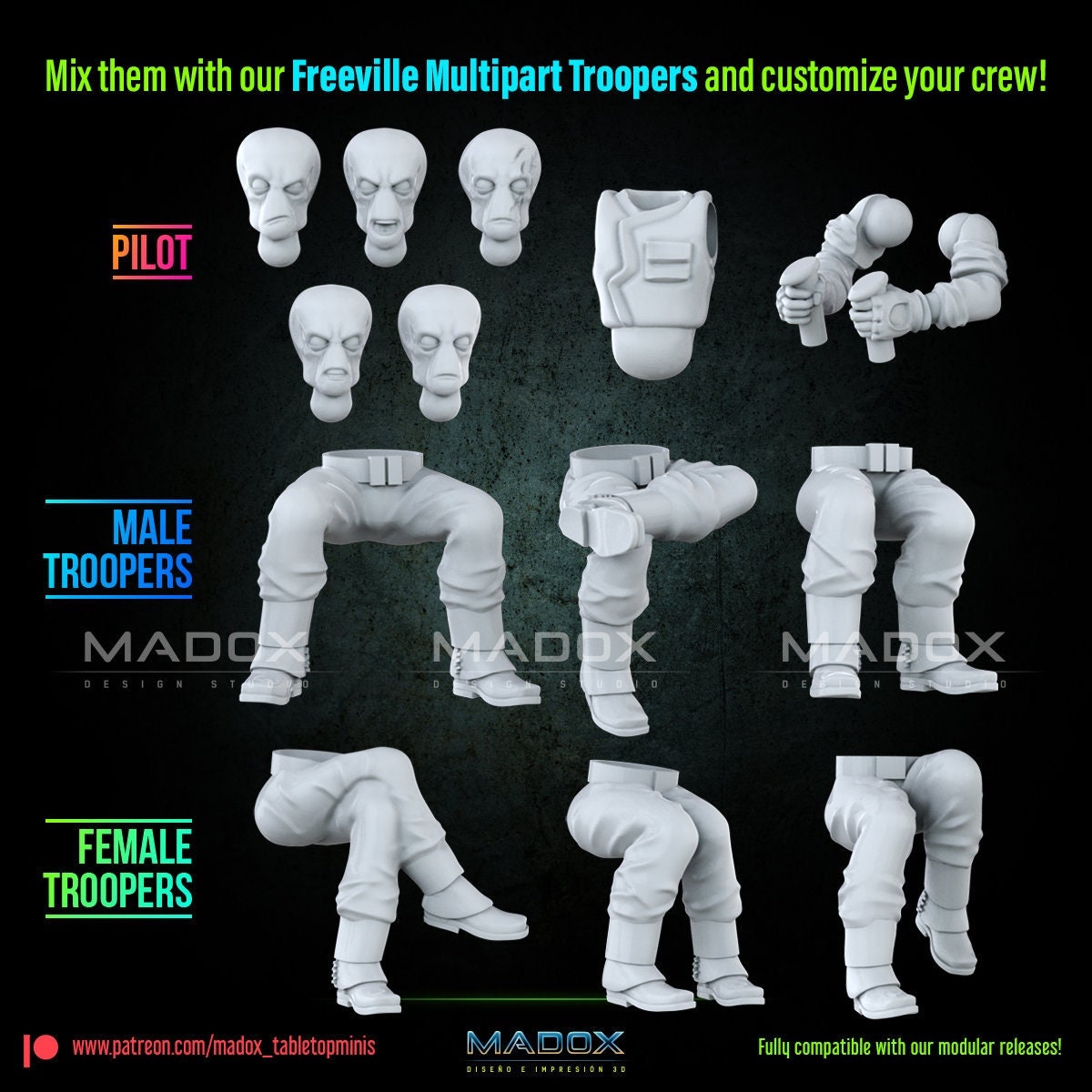 Legion Freeville Truck (Custom Order) - product image 3 of 3