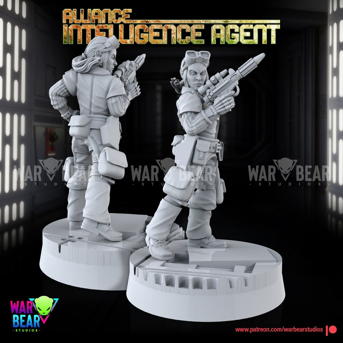 Legion Alliance  Intelligence Agent (Custom Order) - product image 3 of 4