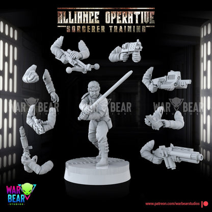 Legion Alliance Operative Sorcerer Training (Custom Order) - product image 5 of 5