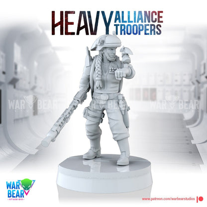 Legion Heavy Alliance Troopers (Custom Order) - product image 3 of 5