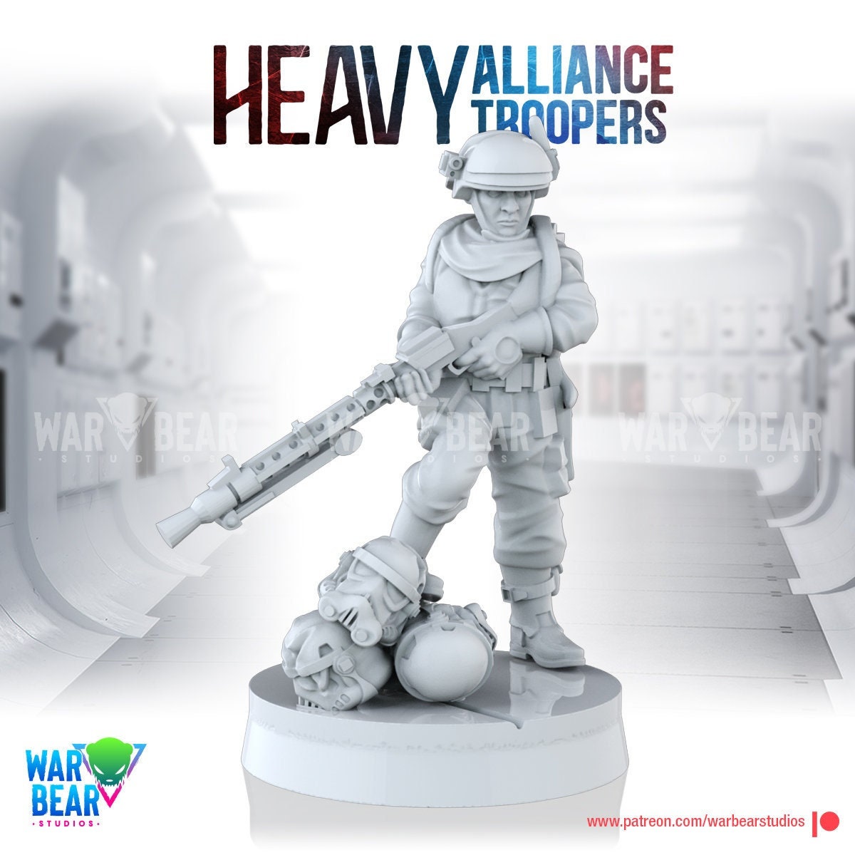 Legion Heavy Alliance Troopers (Custom Order) - product image 4 of 5