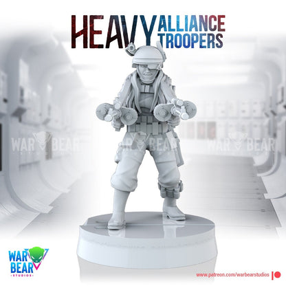 Legion Heavy Alliance Troopers (Custom Order) - product image 5 of 5