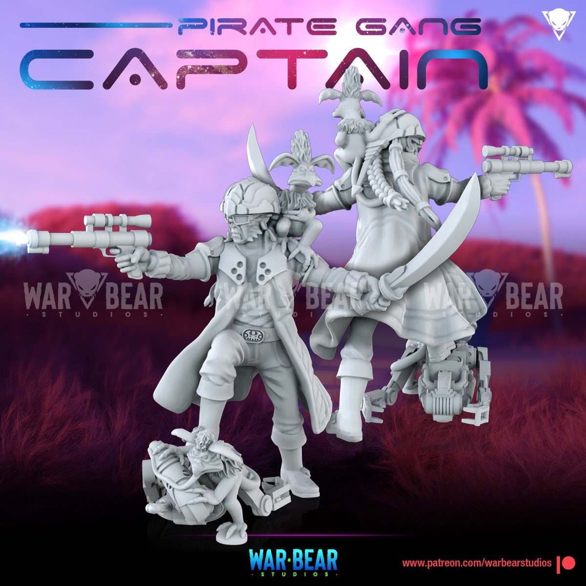 Legion Pirate Gang Captain (Custom Order) - product image 2 of 4