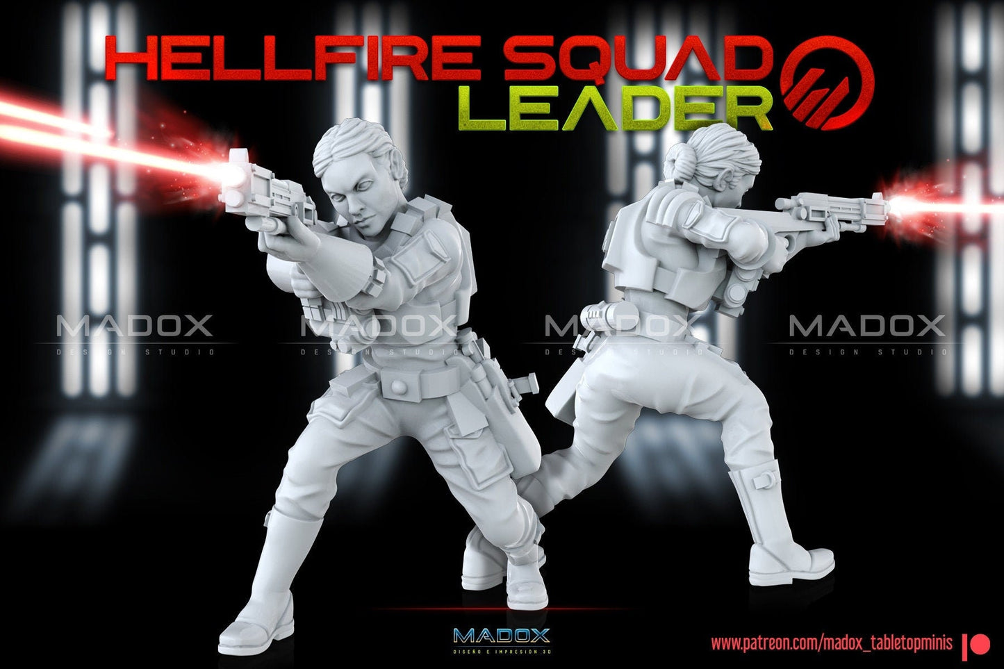 Legion Hellfire Squad Leader (Custom Order) - product image 1 of 5