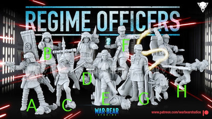 Legion Imperial Regime Officers (Custom Order) - product image 1 of 9